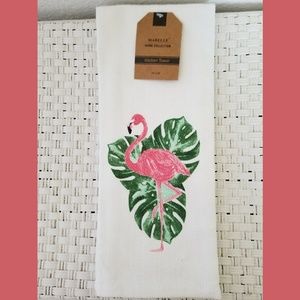 New Flamingo Print Kitchen Towel